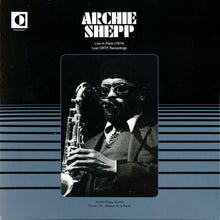 Carica l&#39;immagine nel visualizzatore di Gallery, Archie Shepp : Live In Paris 1974 - Lost ORTF Recordings (LP, Album, Dlx, RM, Gat)
