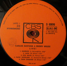 Carica l&#39;immagine nel visualizzatore di Gallery, Carlos Santana &amp; Buddy Miles : Carlos Santana &amp; Buddy Miles! Live! (LP, Album, Gat)
