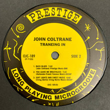 Carica l&#39;immagine nel visualizzatore di Gallery, John Coltrane With The Red Garland Trio : Traneing In (LP, Album, RE)
