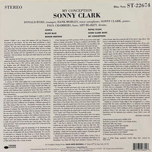 Carica l'immagine nel visualizzatore di Gallery, Sonny Clark : My Conception (LP, Album, RE, 180)
