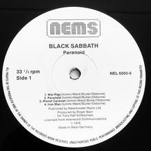 Carica l'immagine nel visualizzatore di Gallery, Black Sabbath : Paranoid (LP, Album, RE)
