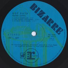 Carica l&#39;immagine nel visualizzatore di Gallery, Frank Zappa : Hot Rats (LP, Album, Gat)
