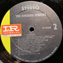 Carica l&#39;immagine nel visualizzatore di Gallery, The Sunshine Company : The Sunshine Company (LP, Album, All)

