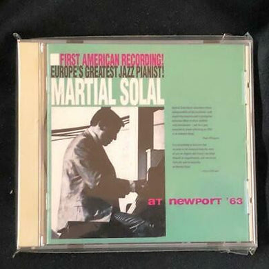 Martial Solal : At Newport '63 (CD, Album, RE)