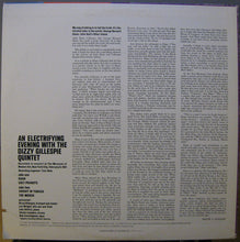 Carica l'immagine nel visualizzatore di Gallery, Dizzy Gillespie Quintet : An Electrifying Evening With The Dizzy Gillespie Quintet (LP, Album, RE)
