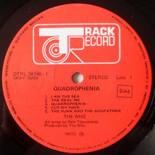 Carica l&#39;immagine nel visualizzatore di Gallery, The Who : Quadrophenia (2xLP, Album)
