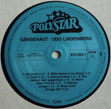 Carica l&#39;immagine nel visualizzatore di Gallery, Udo Lindenberg : Gänsehaut (LP, Comp)

