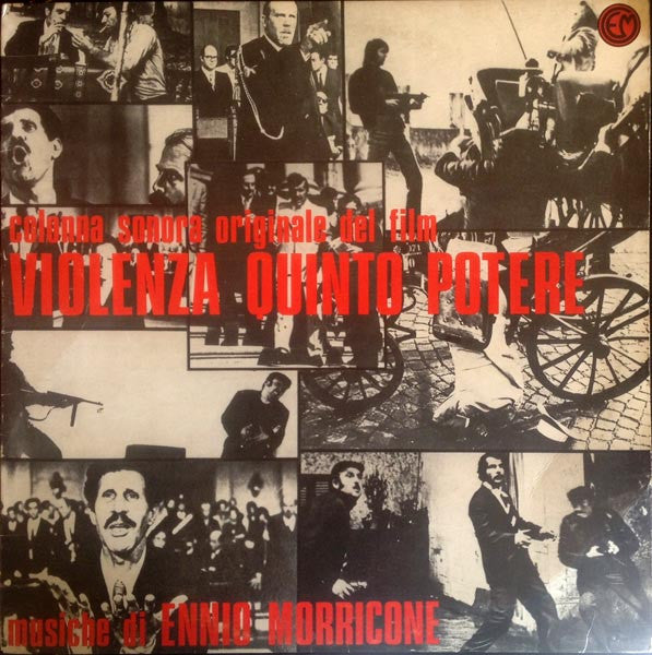 Ennio Morricone : Violenza Quinto Potere (Colonna Sonora Originale Del Film) (LP, Ltd, Num)