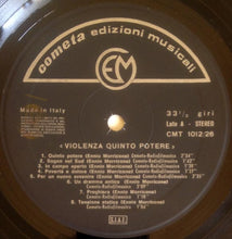 Carica l&#39;immagine nel visualizzatore di Gallery, Ennio Morricone : Violenza Quinto Potere (Colonna Sonora Originale Del Film) (LP, Ltd, Num)
