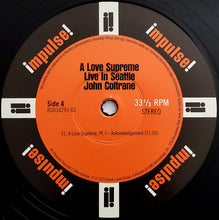 Carica l&#39;immagine nel visualizzatore di Gallery, John Coltrane : A Love Supreme: Live In Seattle (2xLP, Album)
