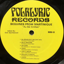 Carica l&#39;immagine nel visualizzatore di Gallery, Various : Au Bal Antillais (Franco-Creole Biguines From Martinique) (LP, Comp)
