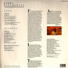 Carica l&#39;immagine nel visualizzatore di Gallery, Bobby Hutcherson : Solo / Quartet (LP, RE, RM)

