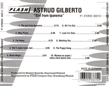 Carica l'immagine nel visualizzatore di Gallery, Astrud Gilberto : Girl From Ipanema (CD, Album, RE)
