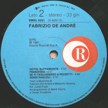 Carica l&#39;immagine nel visualizzatore di Gallery, Fabrizio De Andre&#39;* : Fabrizio De Andre&#39; (LP, Album)
