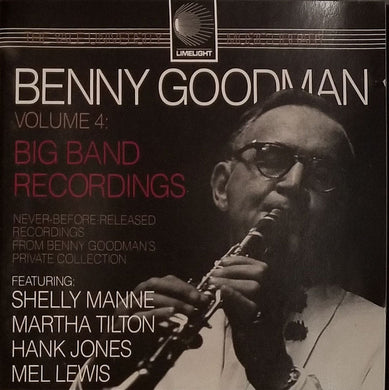 Benny Goodman : Yale Archives - Volume 4 : Big Band Recordings (CD, Comp)