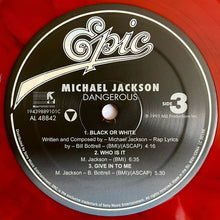 Carica l'immagine nel visualizzatore di Gallery, Michael Jackson : Dangerous (2xLP, Album, Ltd, RE, Red)
