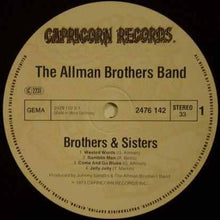 Carica l'immagine nel visualizzatore di Gallery, The Allman Brothers Band : Brothers And Sisters (LP, Album, RE)
