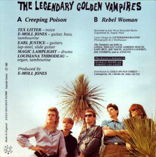 Carica l&#39;immagine nel visualizzatore di Gallery, The Legendary Golden Vampires : Creeping Poison (7&quot;)
