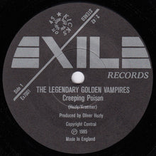 Carica l&#39;immagine nel visualizzatore di Gallery, The Legendary Golden Vampires : Creeping Poison (7&quot;)
