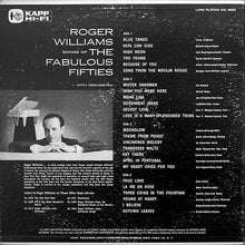 Carica l&#39;immagine nel visualizzatore di Gallery, Roger Williams (2) : Songs Of The Fabulous Fifties (2xLP, Album, Mono)
