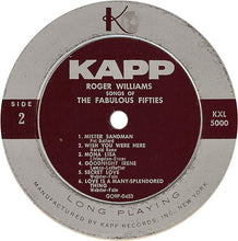 Carica l&#39;immagine nel visualizzatore di Gallery, Roger Williams (2) : Songs Of The Fabulous Fifties (2xLP, Album, Mono)
