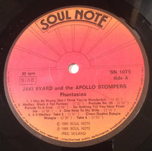 Carica l&#39;immagine nel visualizzatore di Gallery, Jaki Byard And The Apollo Stompers : Phantasies (LP, Album)
