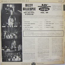 Carica l&#39;immagine nel visualizzatore di Gallery, Dizzy Gillespie : Paris, Salle Pleyel, 28 Février 1948 (LP, Album, Mono)
