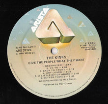 Carica l'immagine nel visualizzatore di Gallery, The Kinks : Give The People What They Want (LP, Album)
