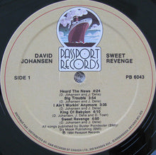 Carica l&#39;immagine nel visualizzatore di Gallery, David Johansen : Sweet Revenge (LP, Album)
