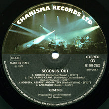 Carica l'immagine nel visualizzatore di Gallery, Genesis : Seconds Out (2xLP, Album, Gat)
