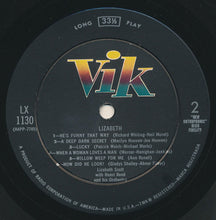 Carica l&#39;immagine nel visualizzatore di Gallery, Lizabeth Scott With Henri René And His Orchestra : Lizabeth (LP, Album, Mono)
