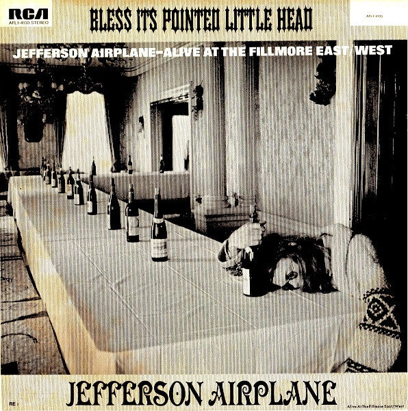 Jefferson Airplane : Bless Its Pointed Little Head (LP, Album, RE)