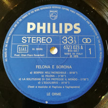 Carica l&#39;immagine nel visualizzatore di Gallery, Le Orme : Felona E Sorona (LP, Album, Lam)
