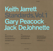 Carica l'immagine nel visualizzatore di Gallery, Keith Jarrett, Gary Peacock, Jack DeJohnette : Standards, Vol. 1 (SACD, Album, RE, SHM)
