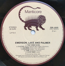 Carica l'immagine nel visualizzatore di Gallery, Emerson Lake &amp; Palmer* : Emerson Lake &amp; Palmer (LP, Album, RE)
