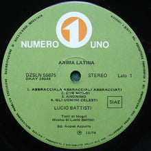 Carica l&#39;immagine nel visualizzatore di Gallery, Lucio Battisti : Anima Latina (LP, Album, RP, Gat)
