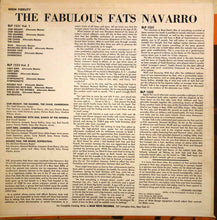 Carica l'immagine nel visualizzatore di Gallery, Fats Navarro : The Fabulous Fats Navarro Volume 2 (LP, Album, Mono, RM)
