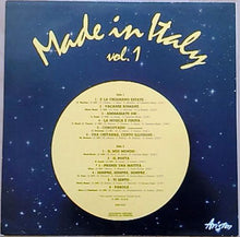 Carica l&#39;immagine nel visualizzatore di Gallery, Various : Made In Italy Vol. 1 (LP, Comp, Promo)
