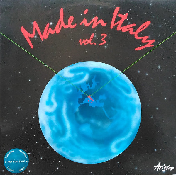 Various : Made In Italy Vol. 3 (LP, Comp, Promo)