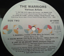 Carica l&#39;immagine nel visualizzatore di Gallery, Various : The Warriors (The Original Motion Picture Soundtrack) (LP, Album, RE)
