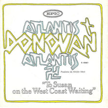 Carica l&#39;immagine nel visualizzatore di Gallery, Donovan : Atlantis (7&quot;)
