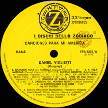 Carica l'immagine nel visualizzatore di Gallery, Daniel Viglietti : Canciones Para Mi América (LP, Album)
