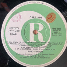 Carica l&#39;immagine nel visualizzatore di Gallery, Pippo Franco : Cara Kiri (LP, Album, RE)
