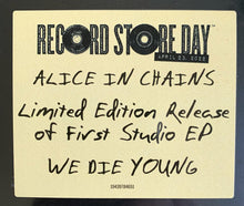 Carica l&#39;immagine nel visualizzatore di Gallery, Alice In Chains : We Die Young (12&quot;, EP, RSD, Ltd, RE, RM)
