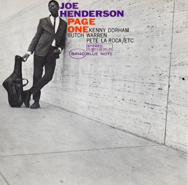 Joe Henderson : Page One (CD, Album, RE)