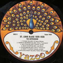 Carica l&#39;immagine nel visualizzatore di Gallery, Various : St. Louis Blues 1929-1935 (The Depression) (LP, Comp)

