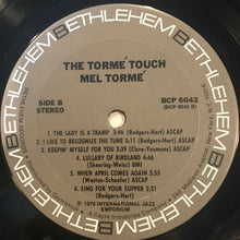 Carica l&#39;immagine nel visualizzatore di Gallery, Mel Tormé : The Tormé Touch (LP, Album)
