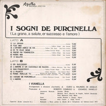 Carica l&#39;immagine nel visualizzatore di Gallery, I Vianella : I Sogni De Purcinella (LP, Album, Gat)
