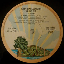 Carica l&#39;immagine nel visualizzatore di Gallery, Traffic : John Barleycorn Must Die (LP, Album, Gat)
