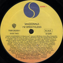 Carica l&#39;immagine nel visualizzatore di Gallery, Madonna : I&#39;m Breathless (Music From And Inspired By The Film Dick Tracy) (LP, Album)
